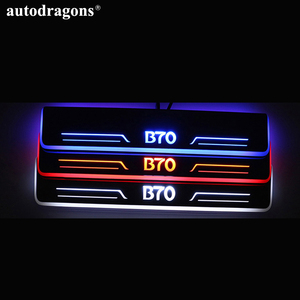 Autodragons - Cubiertas de Acrílico con LED para Umbral de Puerta, Personalizadas para Automóviles, Accesorios de Estilo para W210 W202 W219 W211 Clase C - Product Image 3