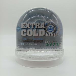 قبة أكريليك ديكور المنزل والمكتب الكريستال بريق حماه الترتر أكوا الثلج السائل المياه فقاعة الحمم الصورة غلوب - Product Image 2