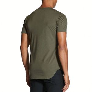 Camiseta Sublimada para Hombre, Elegante, 100% Algodón, Ecológica, de Secado Rápido, Ligera, Transpirable, Informal, para Calle, Verano, Gimnasio, Fitness - Product Image 4