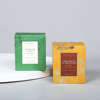 Boîte d'emballage de luxe écologique en carton avec logo personnalisé pour bougie chauffe-plat belle apparence délicate parfumée en papier