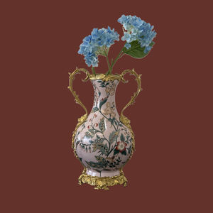 Jarrón de lujo de mediados de siglo-Regalo de decoración del Día de la madre de resina moderna - Product Image 6