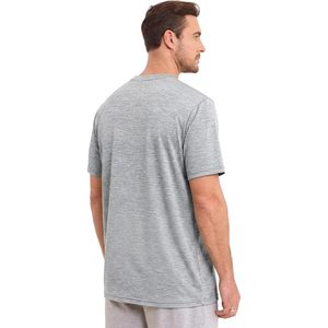 Men <b>Sleep</b> <b>T</b>-<b>Shirt</b> Short Sleeve 100% Cotton Soft Breathable Relaxed Fit for Sleeping and Lounging - Product Image 2