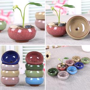 <span class=keywords><strong>Vasi</strong></span> per <span class=keywords><strong>Piante</strong></span> Succulente LUYI Creativi, <span class=keywords><strong>Mini</strong></span> <span class=keywords><strong>Vasi</strong></span> in Ceramica con Effetto Craquelé, Decorazione per Casa e Giardino, Vaso per Fiori Artigianale Zakka - Product Image 3