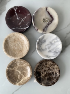 Portasapone di Lusso Moderno in Marmo, Ecologico, Anti-Odore, Durevole, e Vassoio Espositore per Gioielli per Set da <span class=keywords><strong>Bagno</strong></span> - Product Image 3