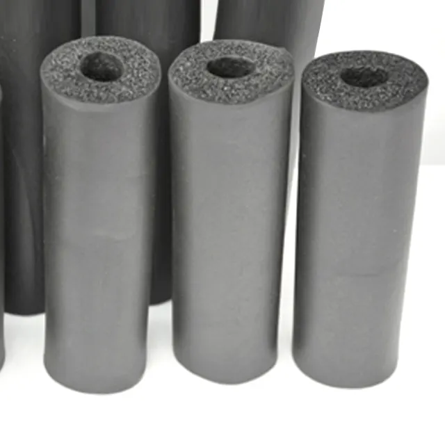 nitrile insulation rubber foam tube class 1 pvc copper hvac air conditioner pipes thermal insulation pipe nbr