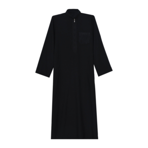 ثوب رجالي إسلامي عربي حصري بالجملة عالي الجودة بتصميم على الطراز السعودي والقطري - Product Image 3