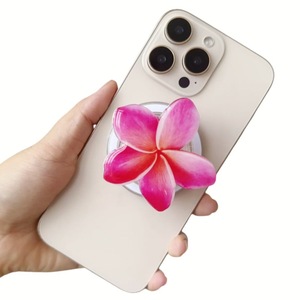 Supporto Magnetico per <span class=keywords><strong>Telefono</strong></span> con Fiore Hawaiano alla Moda, Ciondolo Regalo a Forma di Fiore di Prugna, Adatto a Tutti i Modelli di <span class=keywords><strong>Telefono</strong></span> - Product Image 3