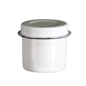 Cylindre de désinfection en émail Degao 8/9/10/12cm, pot de stérilisation médical pour l'immersion de l'alcool et d'instruments chirurgicaux - Product Image 3