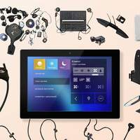 Nuevo Monitor de Pantalla Táctil Industrial IPS de 15.6 Pulgadas, Resistente al Agua, 1920X1080, USB, ROHS, Paneles Inteligentes para el Hogar, Tablets, DC, Metal