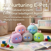 Robot intelligent IA pour enfants, compagnon d'apprentissage pour la conversation et le chat ; Jouet électronique en peluche DouBao en plastique ; Cadeau d'anniversaire ; Fabriqué en Chine