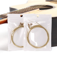 The Factory Wholesale Set of Six Brass Strings 12 String Guitar Crystal Musical Instruments Guitar Strings