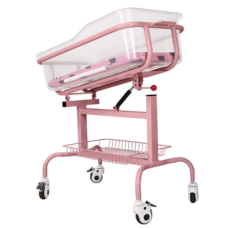 LK Hospital Baby Cart Stainless Steel