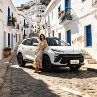 Dongfeng SUV Voiture électrique hybride Vente directe d'usine Luxe haute économie R19 Nouvel état Lumière Intérieur Conduite à gauche