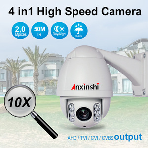 Samsung 12X Zoom quang học 4 "Mini IR Night Vision Analog tốc độ cao DOME PTZ CCTV Camera - Product Image 2