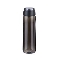 Bouteille d'eau de sport en plastique transparent écologique de 600 ml, gobelet de voyage à boire directement pour la salle de sport