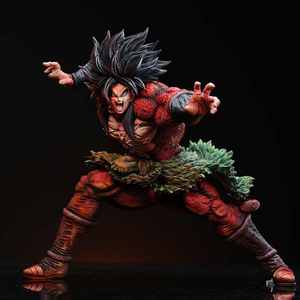 Figurine de <span class=keywords><strong>manga</strong></span> de 28cm, Dragon BaII, Super Saiyan 4 Broli, chien fou Muscle Broly Figura, figurine d'anime en PVC, jouet cadeau pour adultes - Product Image 1