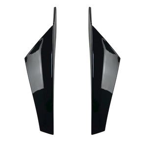 Volkswagen Golf 8 Rear Bumper Spoiler Piano Black Carbon Fiber ABS <b>Wing</b> Shaped 2020+ - Product Image 5