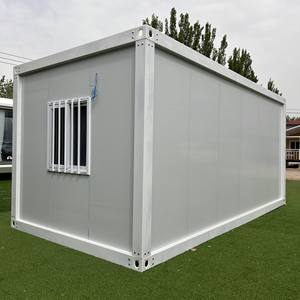 <span class=keywords><strong>Casa</strong></span> Contenedor Plegable de Acero con Paneles Sándwich de Montaje Rápido, <span class=keywords><strong>Casa</strong></span> Móvil Mini de Dos Pisos Prefabricada y Empacada Plana - Product Image 1