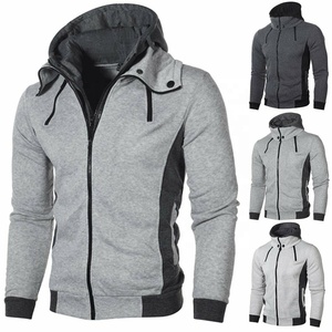 Sudaderas con Capucha Personalizadas de Alta Calidad para Hombre, Forro Polar, Cierre de Cremallera, Cordón Ajustable, 100% Algodón, Secado Rápido, Deportes de Invierno 2025 - Product Image 2