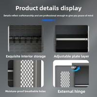 Lemari Senjata Api Anti Api Kombinasi Mekanis Ilock Thickened, Model XD-G667 1800x900x610mm untuk Penyimpanan Senjata dan Amunisi