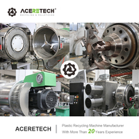 Machine de granulation de recyclage à extrudeuse monovis pour déchets de filament/fibre de PP personnalisable ACERETECH ACS-H 160-1200kg/h