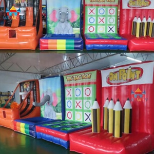 4in1コマーシャルレンタルインフレータブルカーニバルゲームインフレータブルスポーツゲーム - Product Image 4