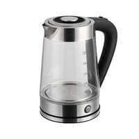 Appareil ménager SKD CKD 2,5 l appareil à thé turc samovar appareil à thé électrique en verre avec théière