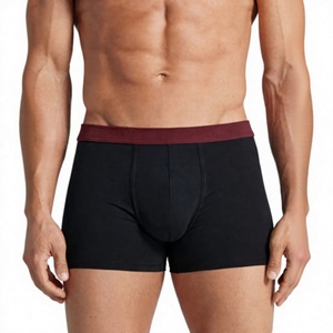 Comfortable Men's Cotton Spandex <b>Boxer</b> Briefs Quick Dry Mid-Rise <b>Custom</b> Logo OEM ODM Private Label - Product Image 1