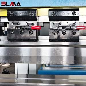 Presse plieuse hydraulique BLMA WE67K 200T3200 CNC, presse plieuse pour le traitement des métaux avec <span class=keywords><strong>programme</strong></span> Delem DA53TX 2D, 4+1 axes - Product Image 5