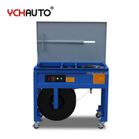 Machine de cerclage semi-automatique en plastique de bande de la courroie 12mm pp de polypropylène de machines de baguage résistantes