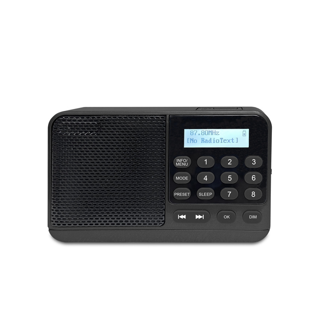 For Bluetooth DAB Radio with Outdoor Flashlight Gurbani Radio & Clock for Opera Peking Music & Listening to Your Favourite