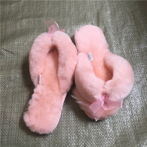 Pantuflas de Piel de Oveja Auténtica con Punta Abierta, Estilo <span class=keywords><strong>Ugg</strong></span>, Felpa - Product Image 3
