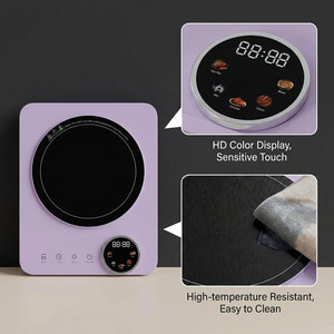 Cuisinière <span class=keywords><strong>à</strong></span> <span class=keywords><strong>induction</strong></span> intelligente portable 3500W Écran tactile numérique Cuisson rapide Économie d'énergie Légère - Product Image 3
