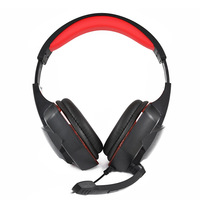 Casque de jeu HiFi stéréo pour PC avec éclairage LED et microphone, vente directe d'usine