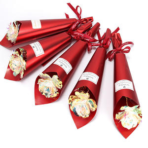 Nueva y creativa rosa de papel de oro de imitación de 24 quilates, pequeña, para regalo del Día de San Valentín - Product Image 2