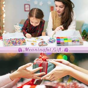 Breloques de créateur pour fruits, animaux, argile polymère, perles en plastique, entretoise, <span class=keywords><strong>fabrication</strong></span> de bijoux, <span class=keywords><strong>kit</strong></span> de <span class=keywords><strong>bracelet</strong></span> fait main - Product Image 2