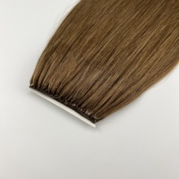 Virgin-Bündel in Massenhaarverlängerungen Großhandel Haarverkäufer Federn Weft 100 % Natur 1-Stück brasilianisches Haar 10 - 32 Zoll