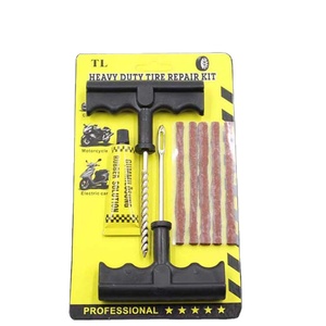 Kit de Reparación de Pinchazos de Neumáticos de Emergencia, Tiras de Reparación, Kit de Parches para Neumáticos Sin Cámara, para Bicicleta, Camioneta, Motocicleta - Product Image 2