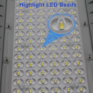 Lampe solaire à LED en aluminium à forte luminosité Lumières solaires Réverbère solaire télécommandé extérieur pour route - Product Image 4