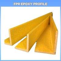 Perfil Estructural de Fibra de Vidrio FRP, Perfiles FRP para Estructuras de Tratamiento de Aguas Residuales, Suministro Directo
