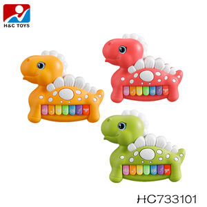 ของเล่นเปียโนสัตว์<span class=keywords><strong>ไฟฟ้า</strong></span>ขนาดเล็กสำหรับ<span class=keywords><strong>เด็ก</strong></span> พร้อมไฟ ของเล่นเครื่องดนตรีการ์ตูนสำหรับการศึกษาดนตรี ทำจากพลาสติก - Product Image 6