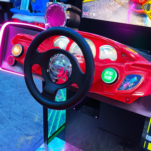 Jeu vidéo à pièces de 55 pouces simulateur de conduite Machine de voiture de course d'arcade fonction sans fil <span class=keywords><strong>Logo</strong></span> personnalisable Support anglais - Product Image 2