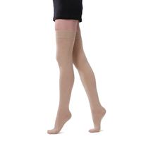 Bas de contention médicaux unisexes antibactériens pour le soin des pieds, traitement des varices, 15-21 23-32 mmHg, hauteur cuisse et genou