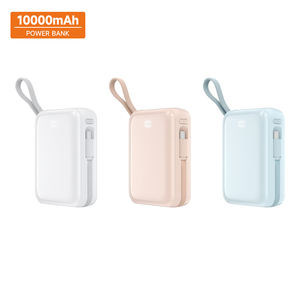 Chargeur de téléphone portable 45W Power Bank Portable 10000mAh avec câble USB C <span class=keywords><strong>Batterie</strong></span> de rechange <span class=keywords><strong>externe</strong></span> pour <span class=keywords><strong>iPhone</strong></span> 22.5W Chargeur rapide - Product Image 4