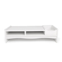 Tiroir de rangement de bureau pour moniteur d'ordinateur pour accessoires de table de bureau