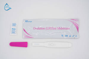 글로브 바이오텍 하이 퀄리티 한 단계 빠른 <span class=keywords><strong>Lh</strong></span> 배란 테스트 자체 테스트 키트 - Product Image 6