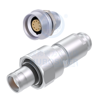 Connecteur étanche IP68 pour robot sous-marin, série 1W, avec fiche FVG et prise fixe HVG, 2/3/4/5/6/7/8/10/12/14/16 broches, pour applications en eau profonde jusqu'à 600 mètres