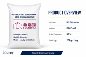 Superplastifiant pour béton FRPD-02, poudre PCE 98% Polycarboxylate, Adjuvant pour béton, Exportation Kazakhstan Ouzbékistan - Product Image 3