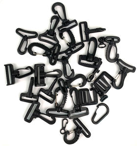 Экологически чистый пластик, индивидуальные цвета, различные размеры, поворотный крюк, пряжка высокого качества - Product Image 6