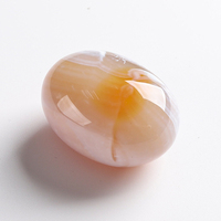 Pierre de palmier en agate naturelle multicouche, polie et rayée, pour la fabrication de pendentifs DIY, agate de guérison Wenwan, polie et prête à l'emploi, vente en gros